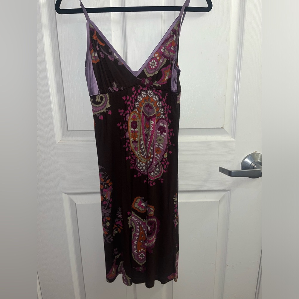 Vintage Y2K dress. Brown.
